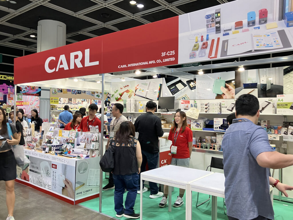 香港ブックフェアのCARLブース